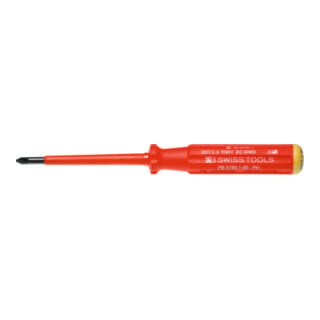 Tournevis PB Swiss Tools, pour Phillips, SwissGrip entièrement isolé