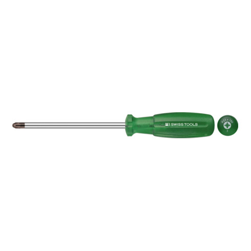 Tournevis PB Swiss Tools Pozidriv, avec manche "Multicraft