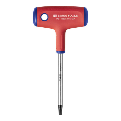 PB SWISS TOOLS Tournevis pour Torx Plus, avec poignée transversale, Profil Torx-Plus : 20IP