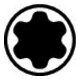 PB SWISS TOOLS Tournevis pour Torx Plus, avec poignée transversale, Profil Torx-Plus : 9IP-3
