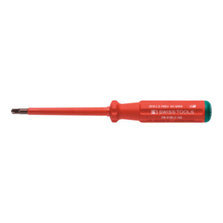 Tournevis PB Swiss Tools, pour vis PlusMinus, entièrement isolé