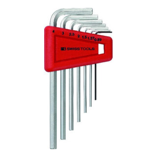 PB Swiss Tools Winkelschraubendreher- Satz im Kunststoffhalter 7-teilig 0,89-4mm