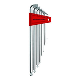 PB Swiss Tools Winkelschraubendreher- Satz im Kunststoffhalter 9-teilig 1,5-10mm 100Grad