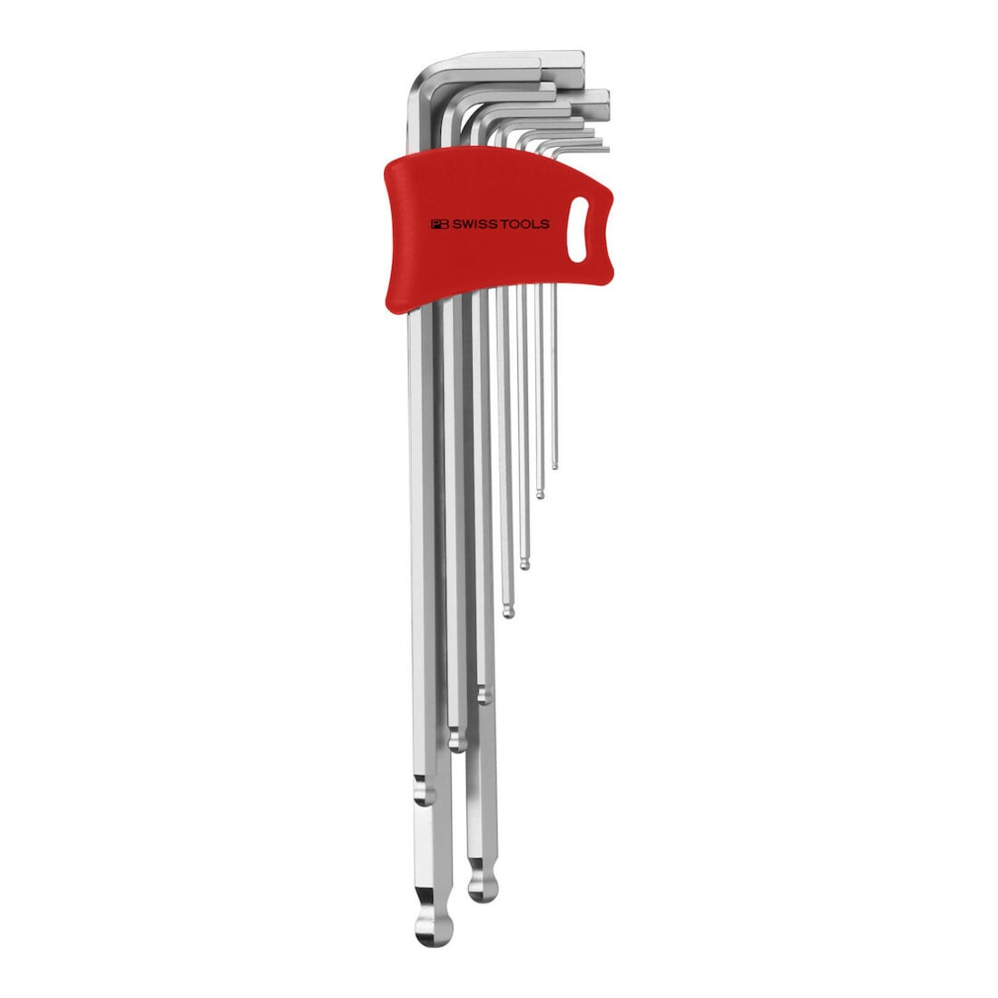 PB Swiss Tools Winkelschraubendreher- Satz im Kunststoffhalter 9-teilig 1,5-10mm DH Kugelkopf