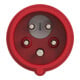PC ELECTRIC Phasenwender 7725-6d 32A 5p 6h IP44