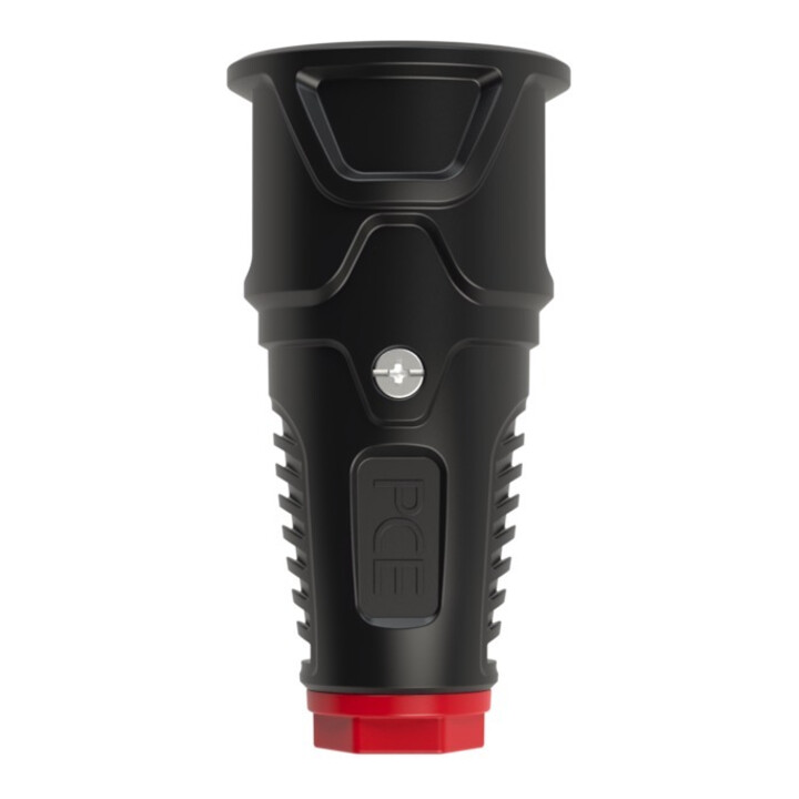 PCE Coupleur à contact de protection IP20 en caoutchouc plein 16A / 250V AC / 3p (2P+E)