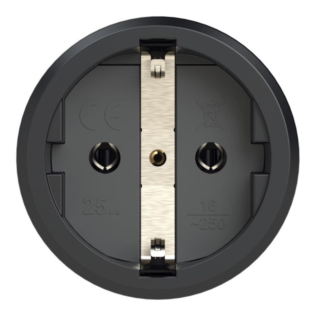 PCE Schutzkontaktkupplung IP20 Vollgummi 16A / 250V AC / 3p (2P+E)