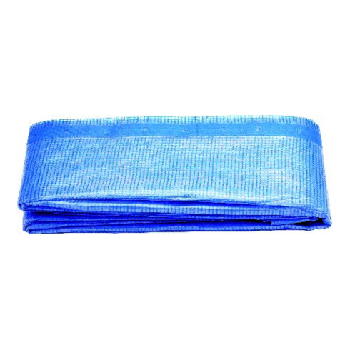 PE bâche à treillis, naturel 6,00 x 10,00 m, 220 g/m²