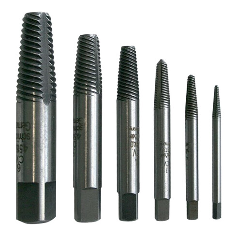 Peddinghaus Extracteurs de vis 6 pcs Taille 1-6 Hi-Trac Schröder