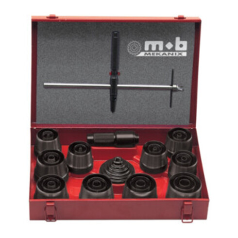 Peddinghaus Patentlocheisensatz 3-60mm, im Kunststoffkoffer, 33-teilig