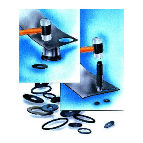 Peddinghaus Patentlocheisensatz 3-60mm, im Kunststoffkoffer, 33-teilig