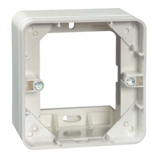 Peha Boîtier en saillie 1 poste blanc horizontal/vertical D 80.691 H W