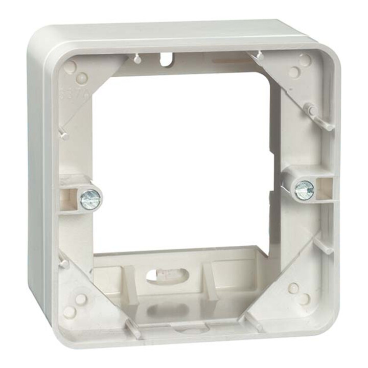 Peha Boîtier en saillie 1 poste blanc horizontal/vertical D 80.691 H W