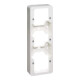 Peha Boîtier en saillie triple rws horizontal/vertical D 80.693.02