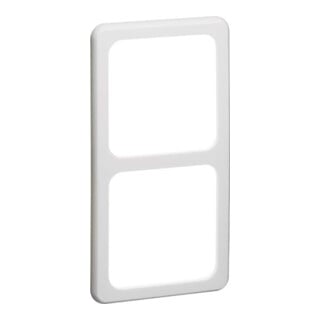 Peha Cadre 2 places blanc horizontal/vertical D 80.672 W
