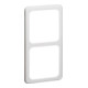 Peha Cadre 2 places blanc horizontal/vertical D 80.672 W