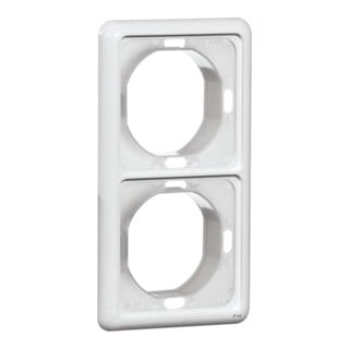 Peha Cadre double blanc horizontal/vertical D 80.672 WU W