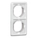 Peha Cadre double blanc horizontal/vertical D 80.672 WU W