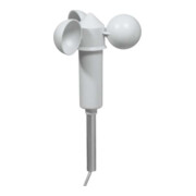Peha Capteur de vent gris avec câble 4,5 m D 940 WS-1
