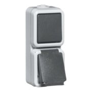 Peha Combinaison grande interrupteur/prise D 6666 WAB-3
