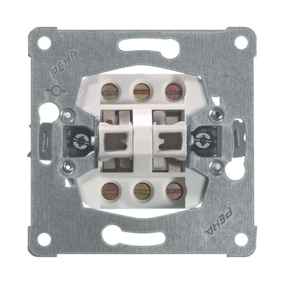 Peha Double bouton-poussoir 10A 250V D 619 T