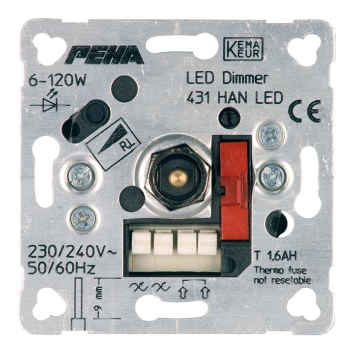 Peha Drehdimmer Unterputz LED D 431 HAN o.A.