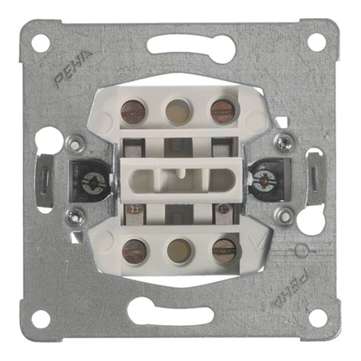 Peha Interrupteur à bascule à vis 10A 250V inverseur/inverseur D 616/6