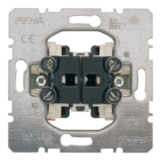 Peha Interrupteur à volet roulant 10A 250V 1 pôle 2 positions D 214
