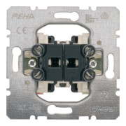 Peha Interrupteur à volet roulant 10A 250V 1 pôle 2 positions D 214-3