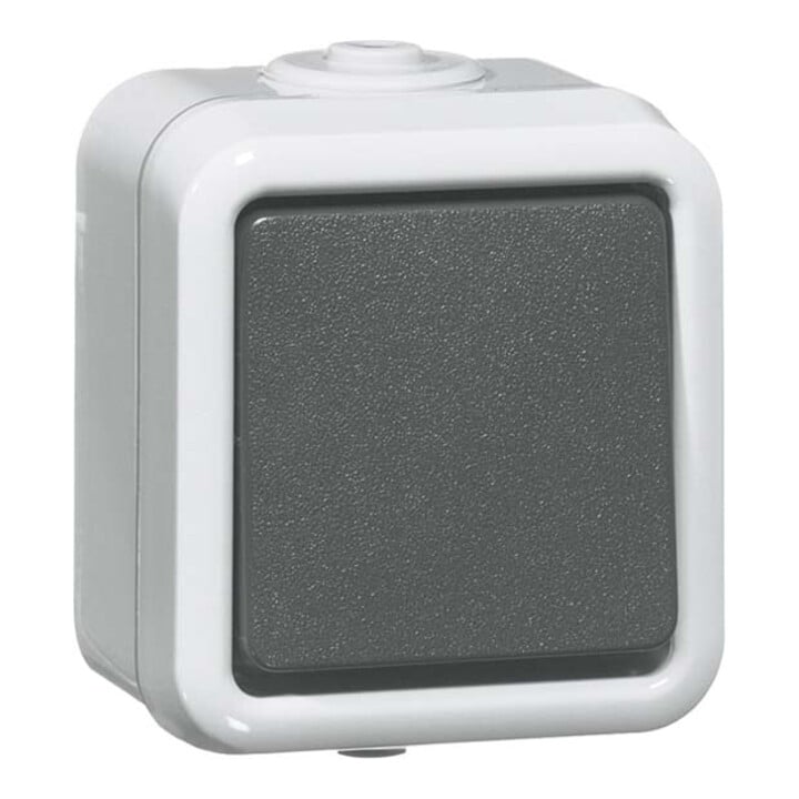 Peha Interrupteur bascule à borne à vis 10A 250V Univ.Sch. D 626 WAB