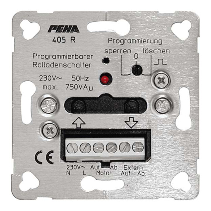 Peha Interrupteur volet roulant encastré UP D 405 R O.A.