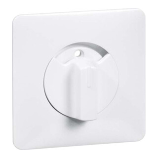 Peha Plaque centrale à bouton moleté avec verrouillage pour interrupteur volet roulant D 80.610.02 ZJ