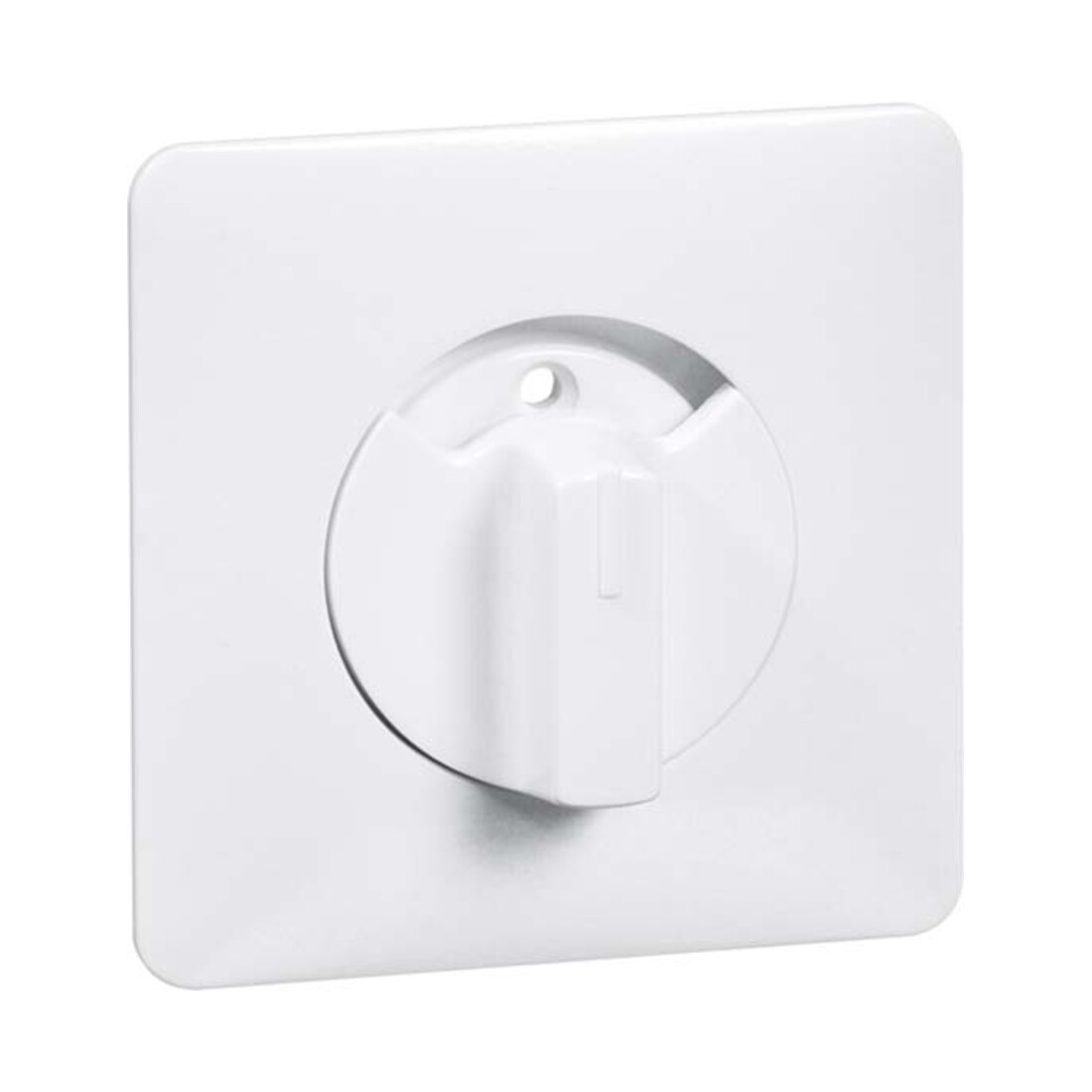 Peha Plaque centrale à bouton moleté avec verrouillage pour interrupteur volet roulant D 80.610.02 ZJ