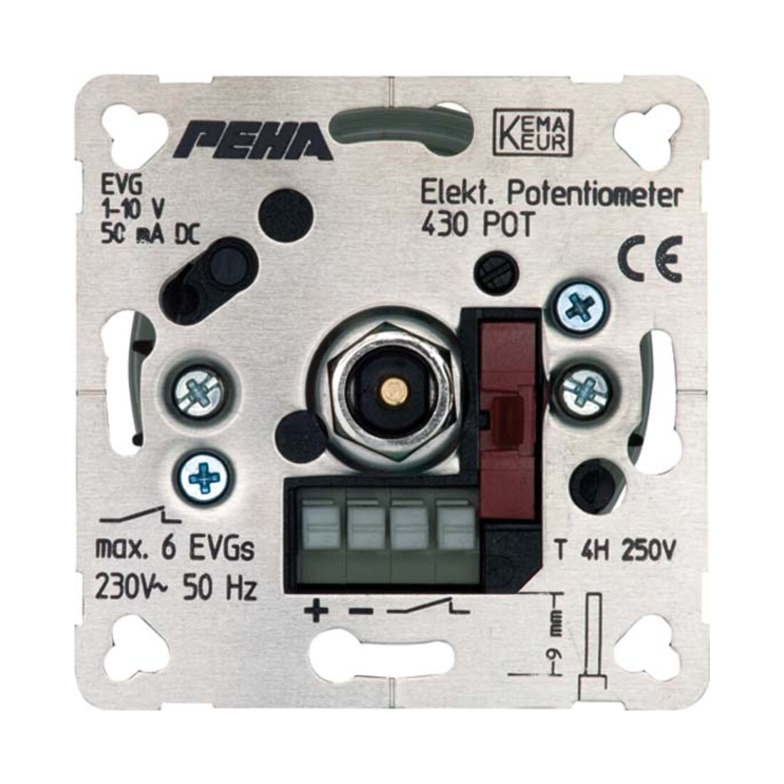Peha Potentiomètre électronique encastré D 430 POT O.A.