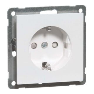 Peha Prise SCHUKO alu 16A 250V 2 pôles D 20.6511.702 OKS