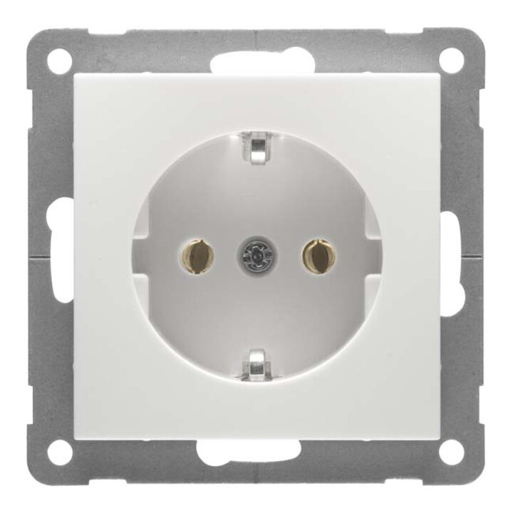 Peha Prise SCHUKO, blanc pur D 11.6511.02