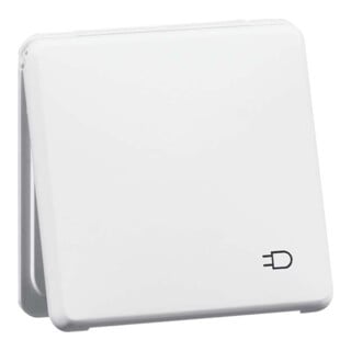 Peha Prise SCHUKO blanche 16A 250V avec couvercle rabattable D 80.6511 K W