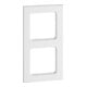 Peha Rahmen 2-fach alu lack waage/senkrecht D 20.572.70 T