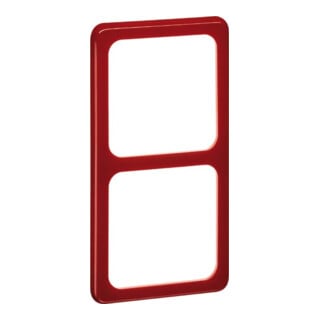 Peha Rahmen 2-fach rt waage/senkrecht D 80.672 ROT
