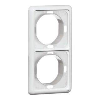 Peha Rahmen 2-fach rws waage/senkrecht D 80.672.02 WU
