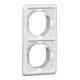 Peha Rahmen 2-fach rws waage/senkrecht D 80.672.02 WU