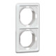 Peha Rahmen 2-fach ws waage/senkrecht D 80.672 WU W