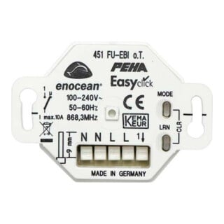 Peha Récepteur radio 1 canal encastré D 451 FU-EBI O.T.