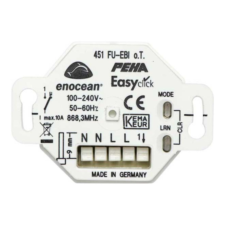 Peha Récepteur radio 1 canal encastré D 451 FU-EBI O.T.