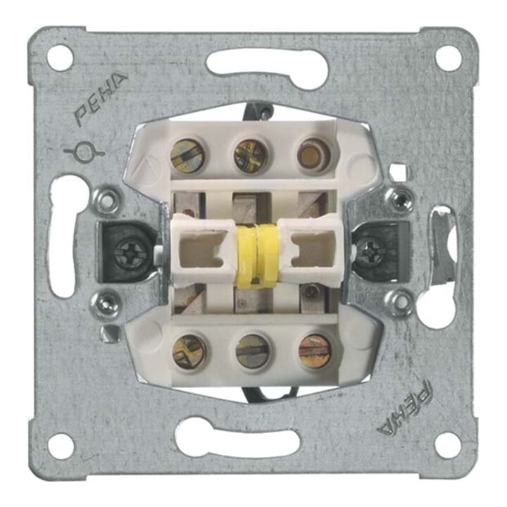 Peha Rollladen-Wippschalter 10A 250V 1-pol. D 616/4
