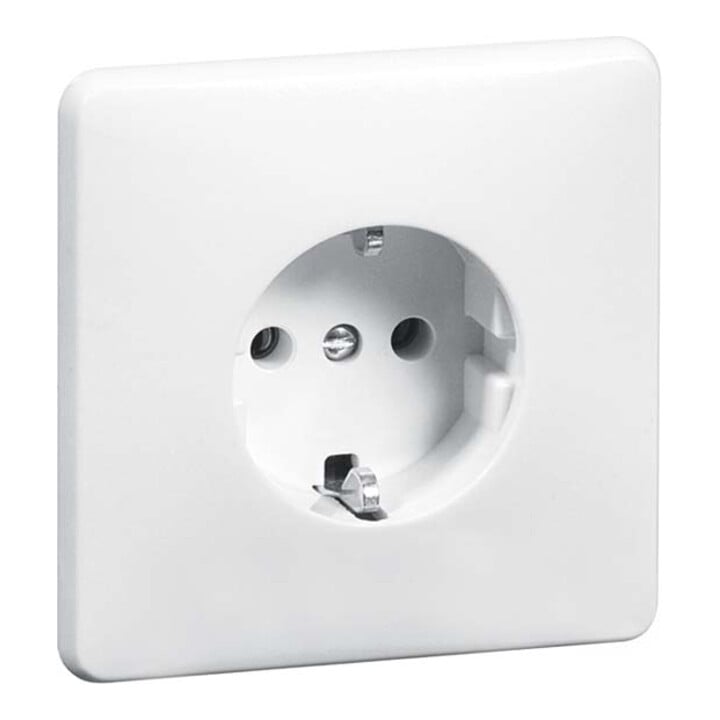 Peha SCHUKO-Steckdose rws 16A 250V Steckklemm. D 80.6511.02 V