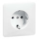 Peha SCHUKO-Steckdose ws 16A 250V Schraubkl. D 80.6611 W
