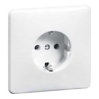 Peha SCHUKO-Steckdose ws 16A 250V Steckklemm. D 80.6511 V