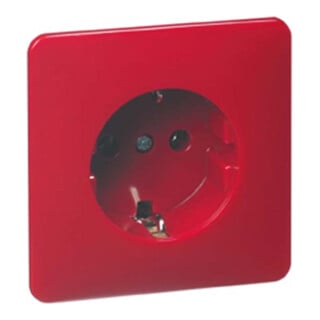 Peha Steckdose Schuko D 80.6511 ROT
