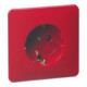 Peha Steckdose Schuko D 80.6511 ROT